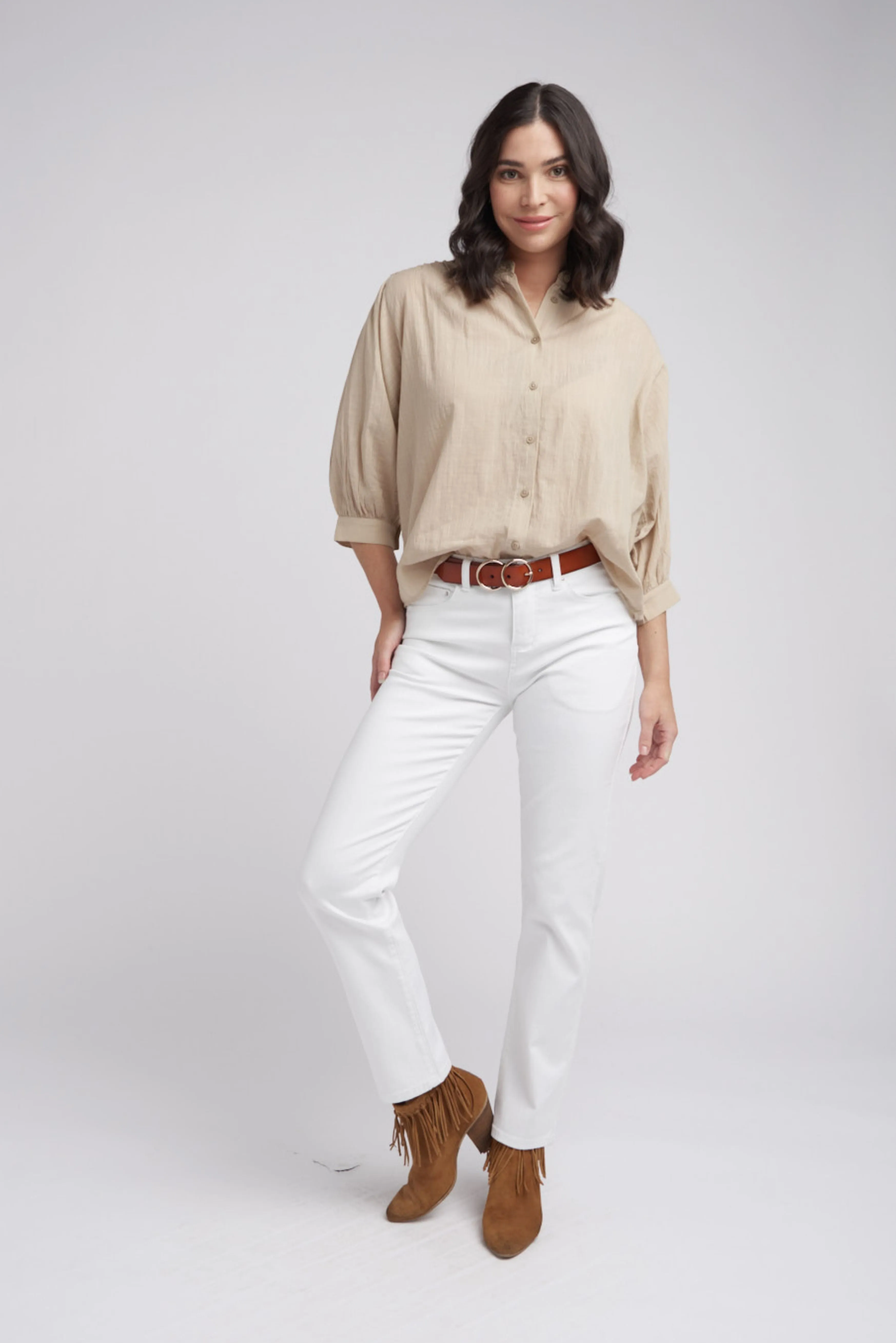 5 Pocket Jean White