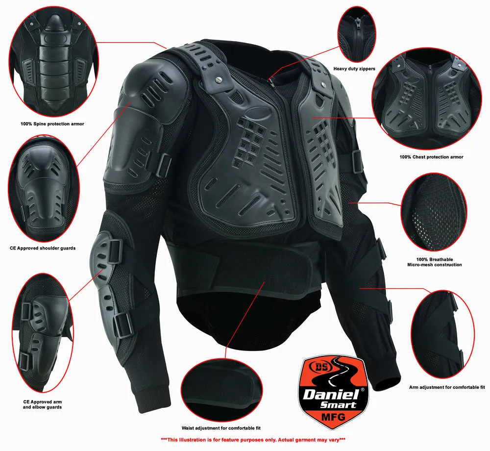 75-1001 Full Protection Body Armor - Black