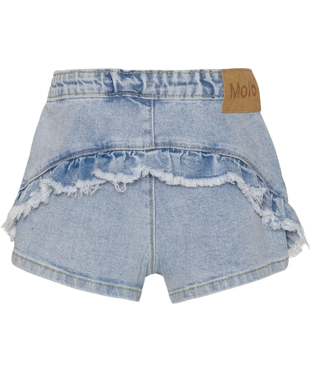 Agnetha Stone Bleached Shorts