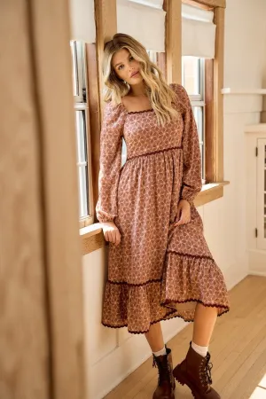 Blakely Tiered Midi Dress