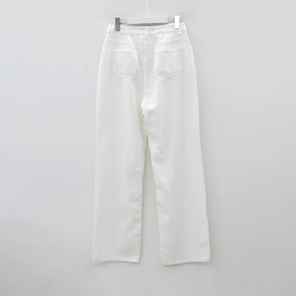 Cotton Straight Leg Pants CY18