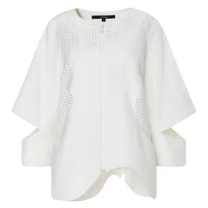 Cut-out Sleeve Summer Jacket