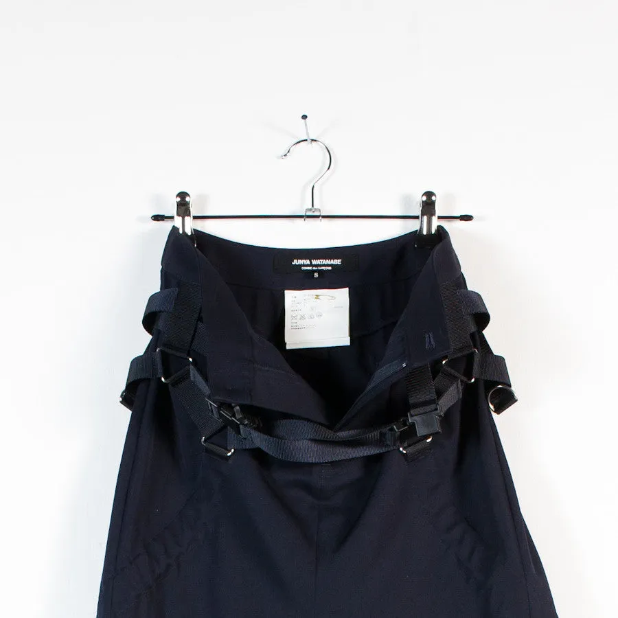 dark navy parachute skirt