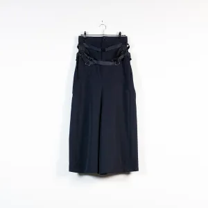 dark navy parachute skirt