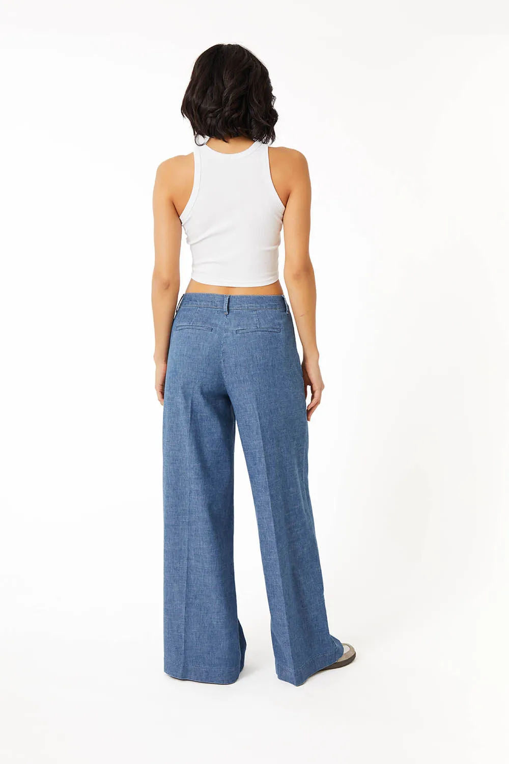 Denim by Nature™ Brooke Wide Leg Pant