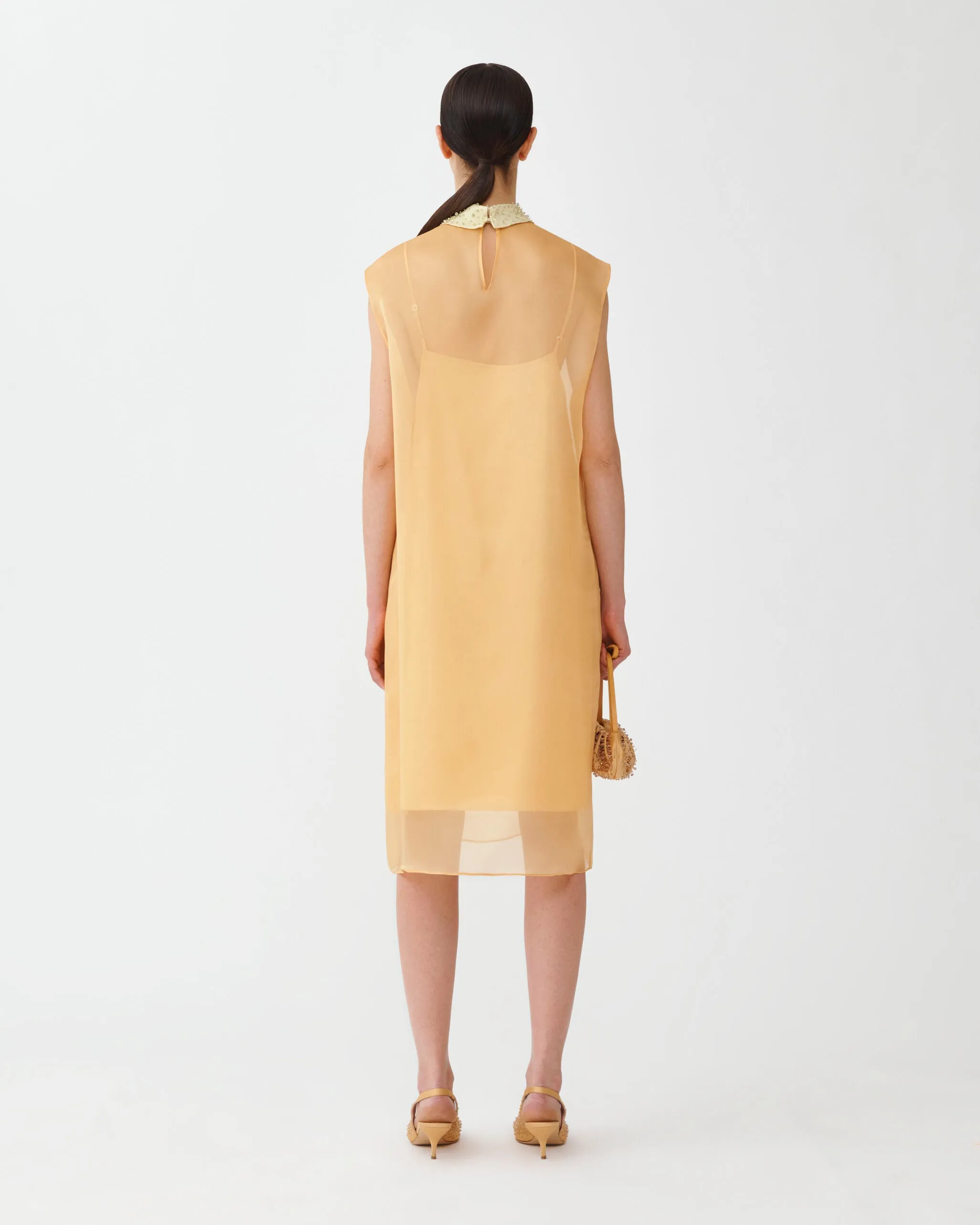 Dress - Orange/Pistachio