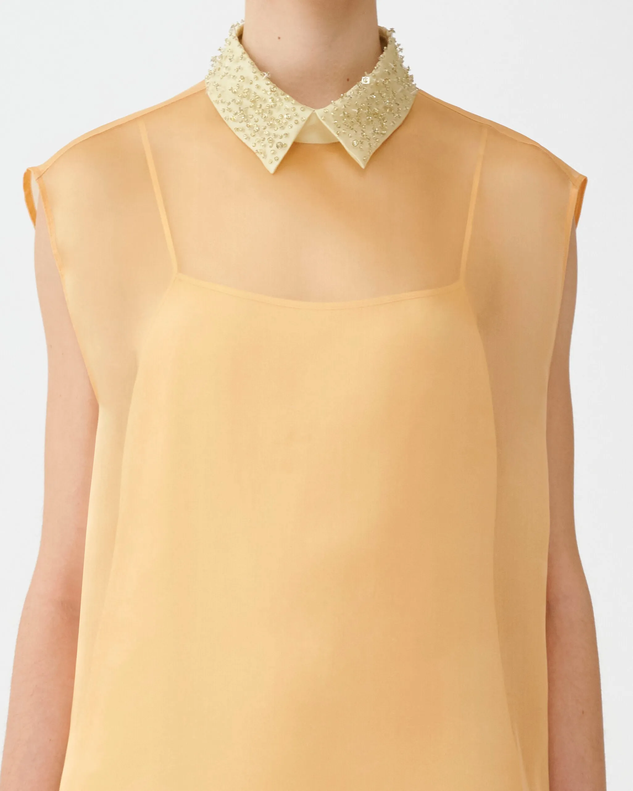 Dress - Orange/Pistachio