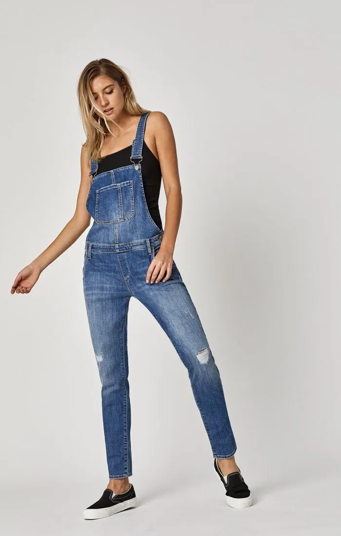 EDERA OVERALL IN INDIGO VINTAGE STR