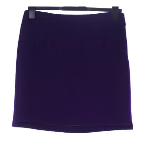 Ellie Tahari Purple Wool Skirt UK 10