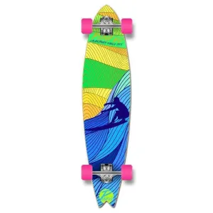 Fishtail Longboard 40 inch Surf's up from Punked - Complete