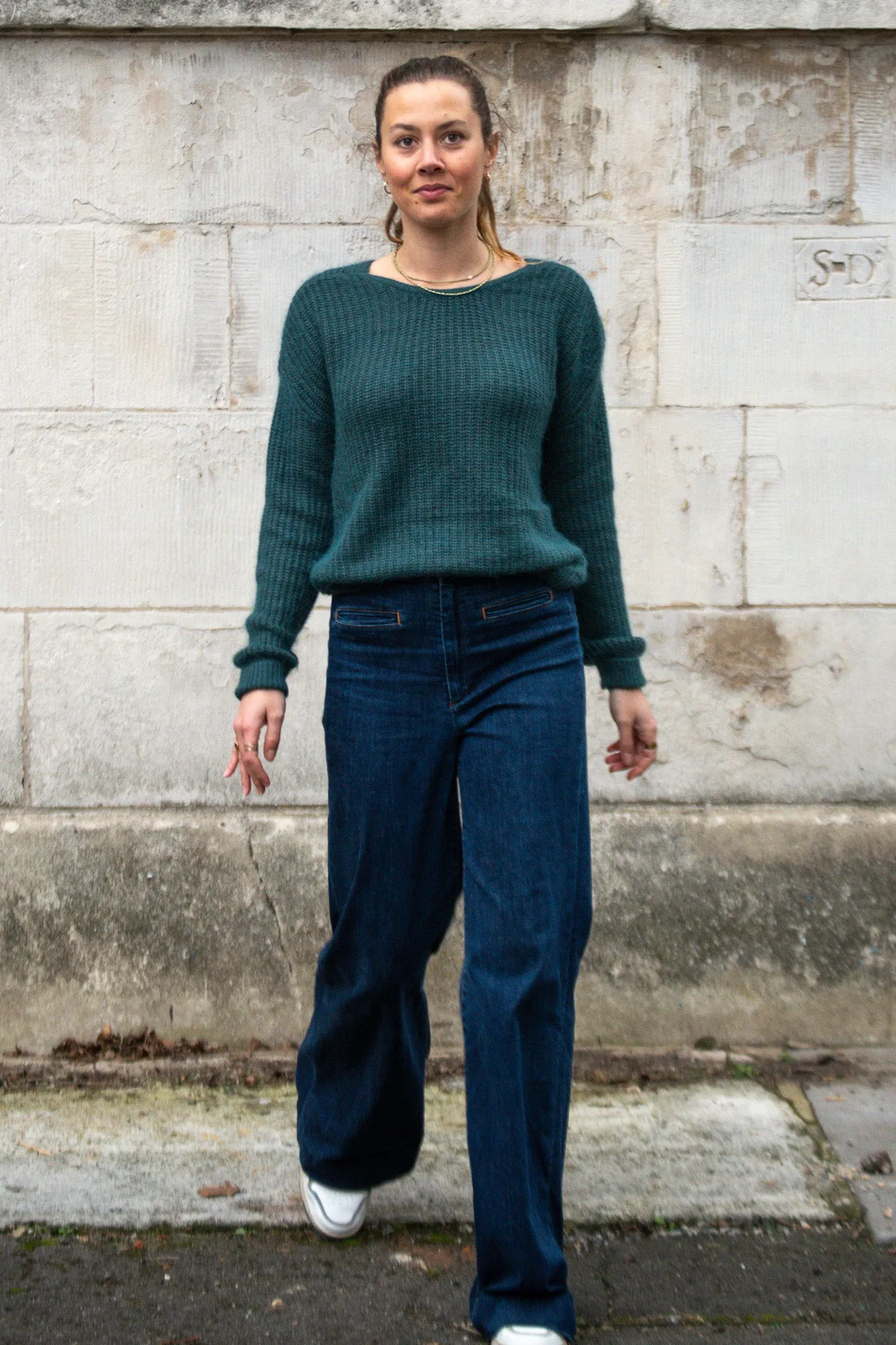 Garance Kiwi Teal Sweater