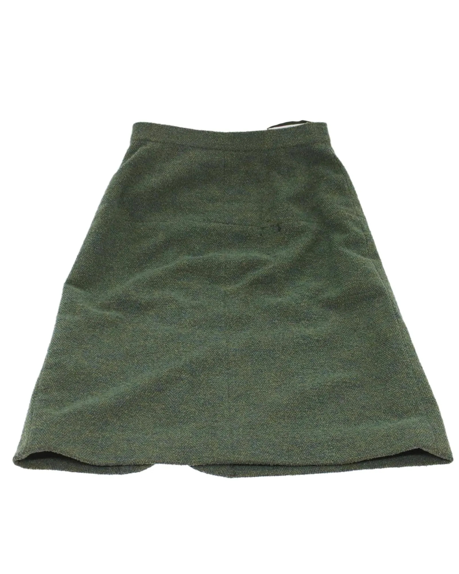 Green Wool Skirt - C Rank