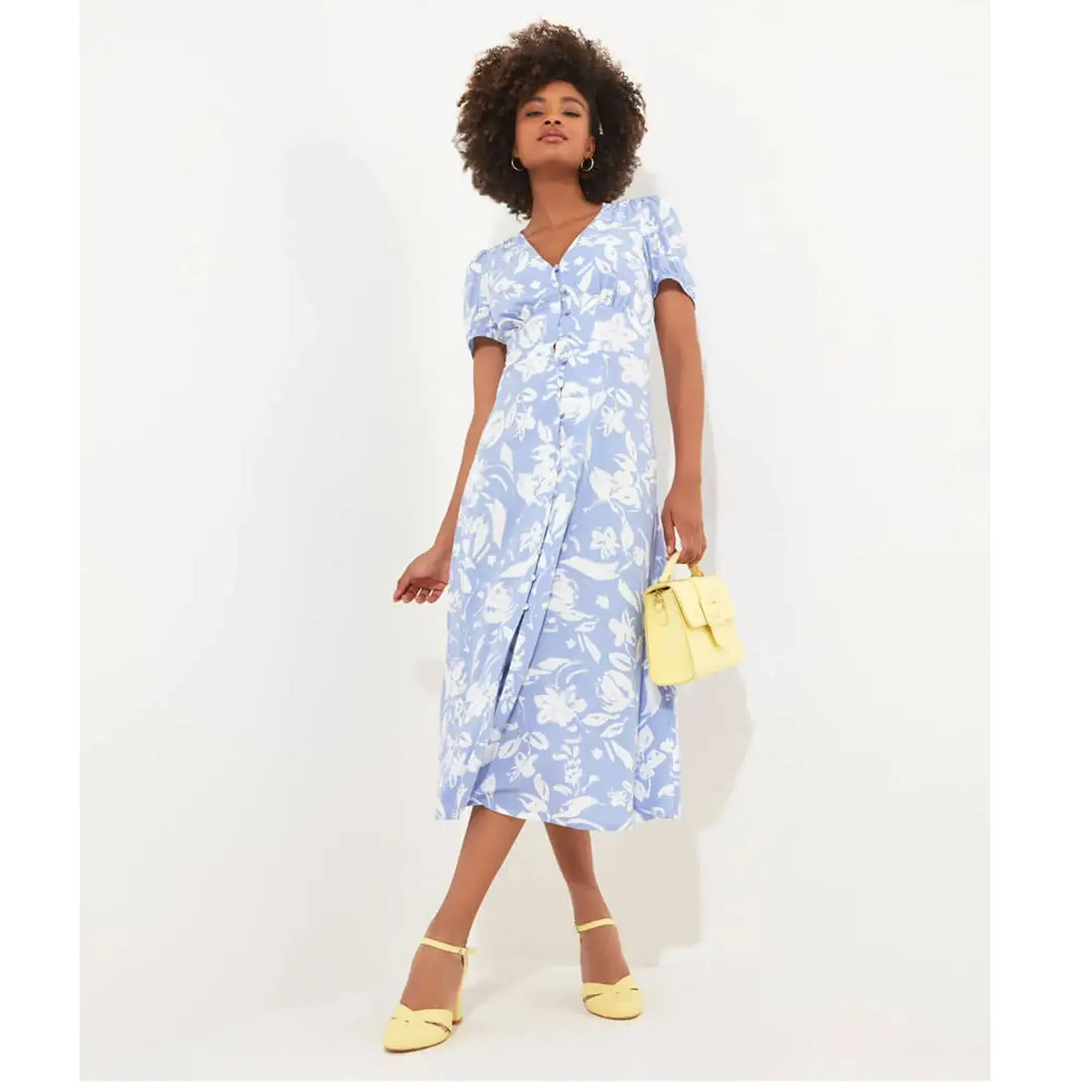 Joe Browns 8 Blue Elise Tea Dress