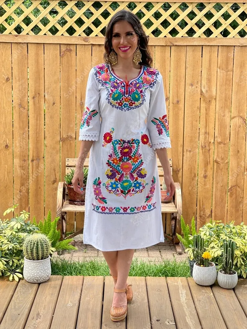 Kimono Deluxe Midi Dress