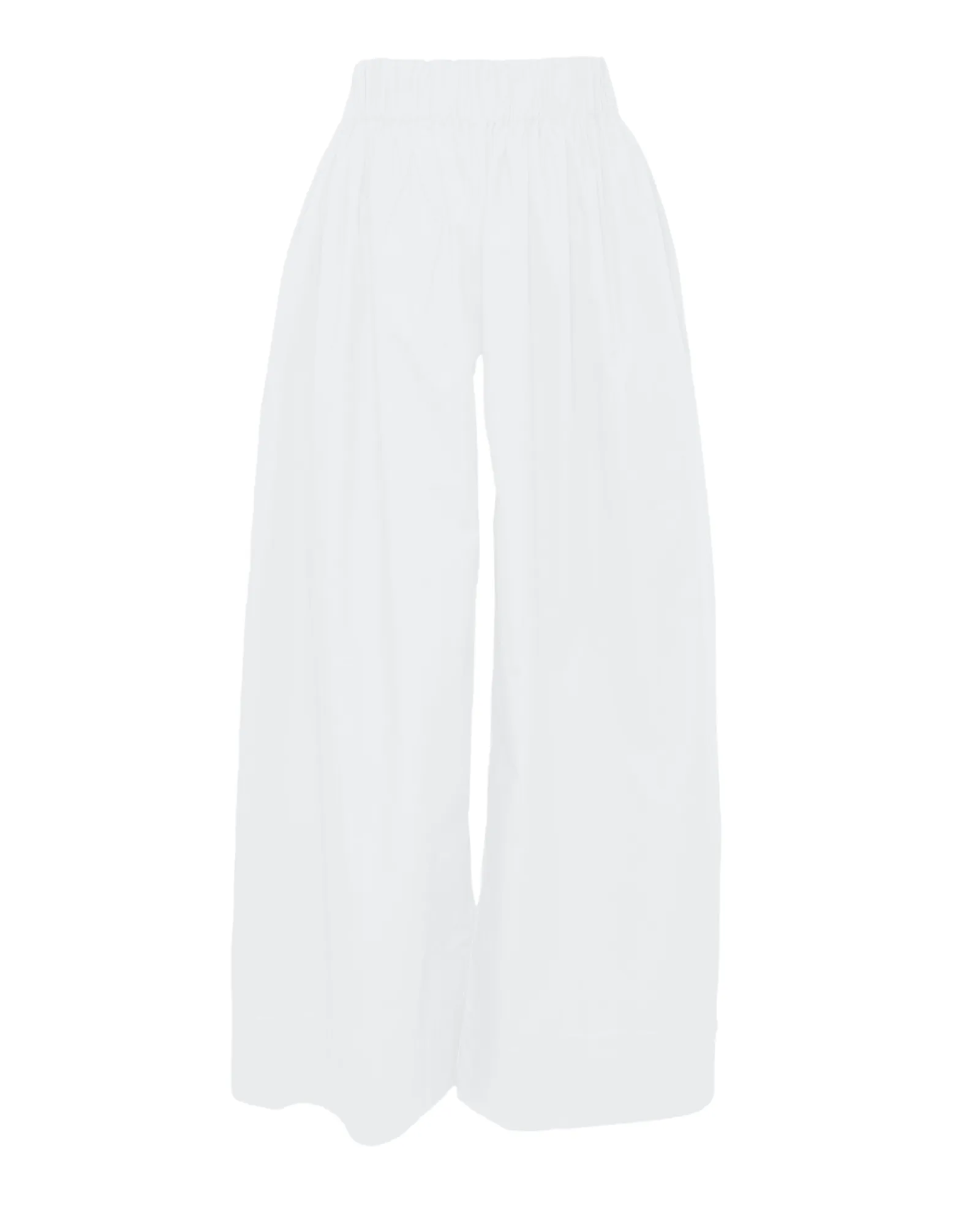 Lila Wide Leg Pant in White