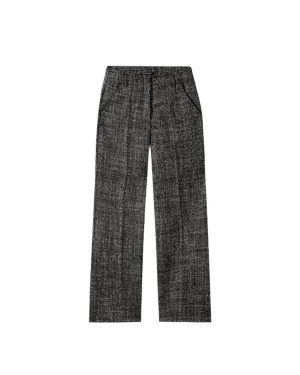 Luisa Cerano Tweed Wide Leg Pants