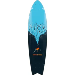 Madrid Up In Smoke Gun 37 Inches Fishtail Longboard Deck