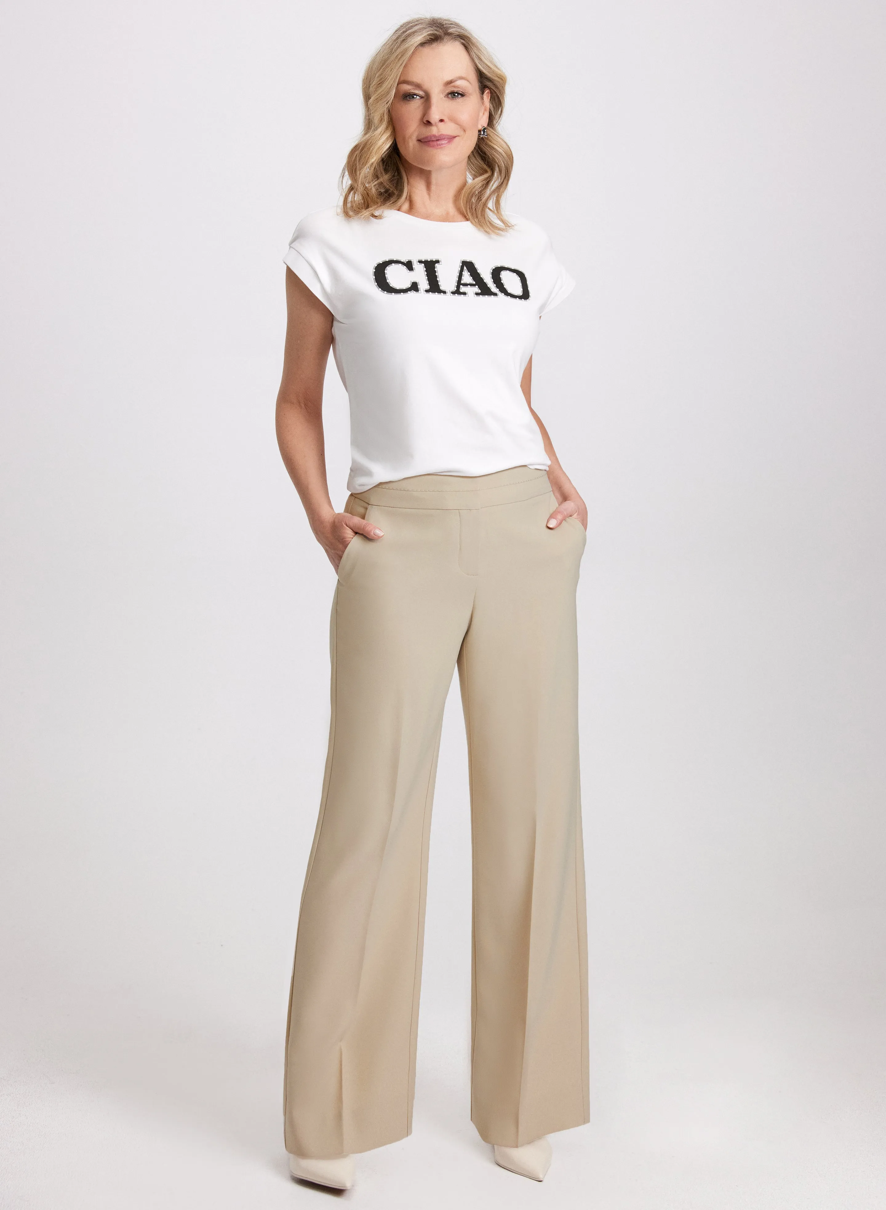 Olivia Wide Leg Pants – Regular