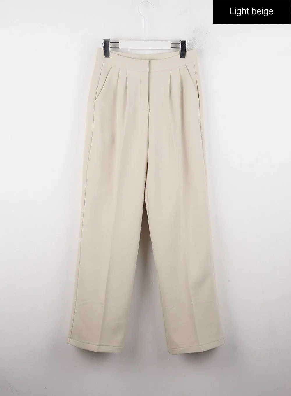 Pintuck Wide-Leg Pants OD327