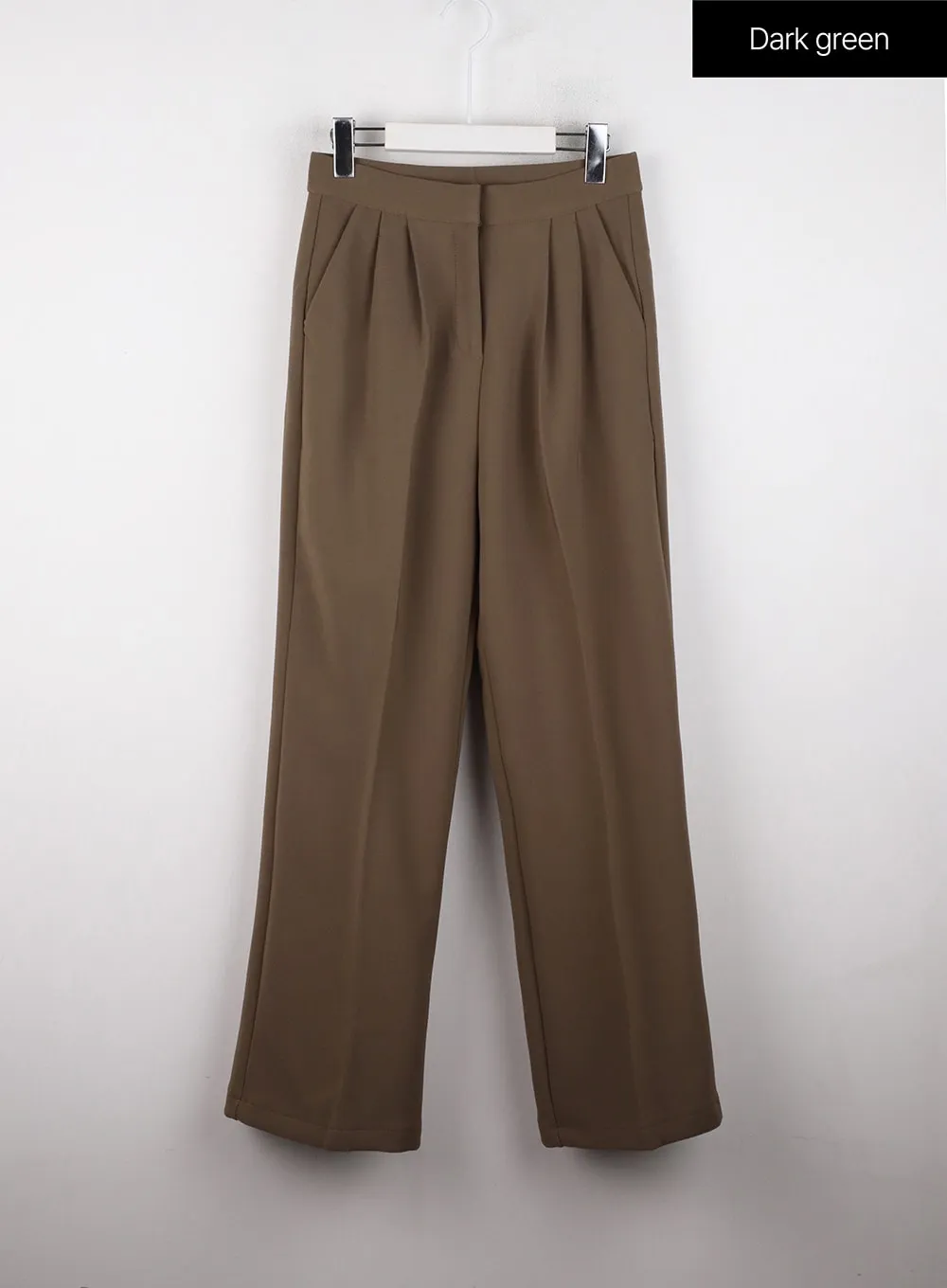 Pintuck Wide-Leg Pants OD327