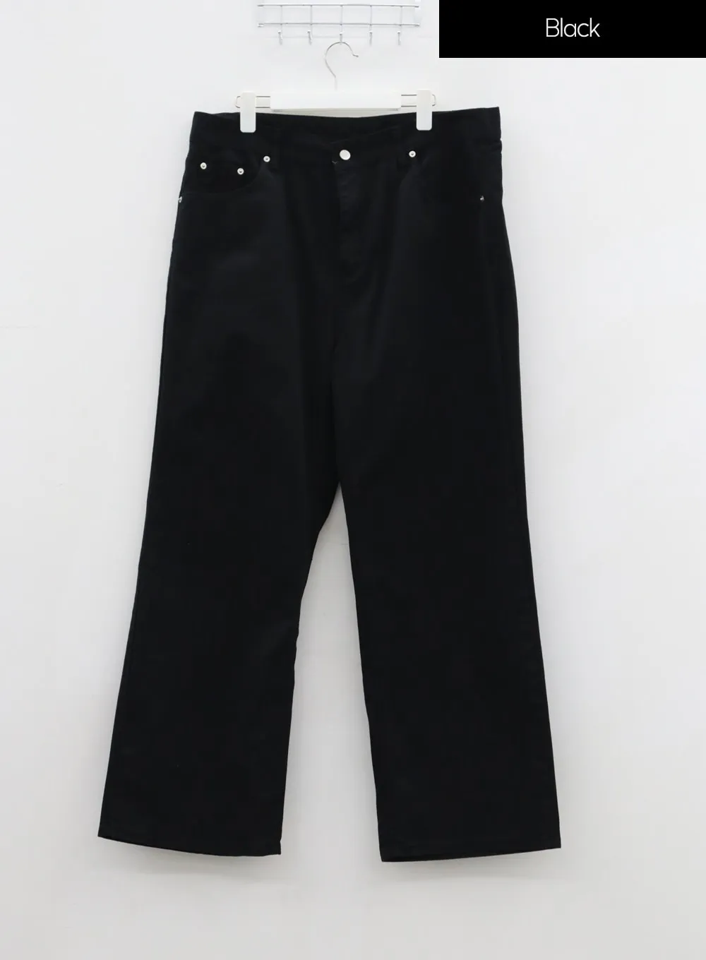 Plus Straight Leg Baggy Cotton Pants ID27