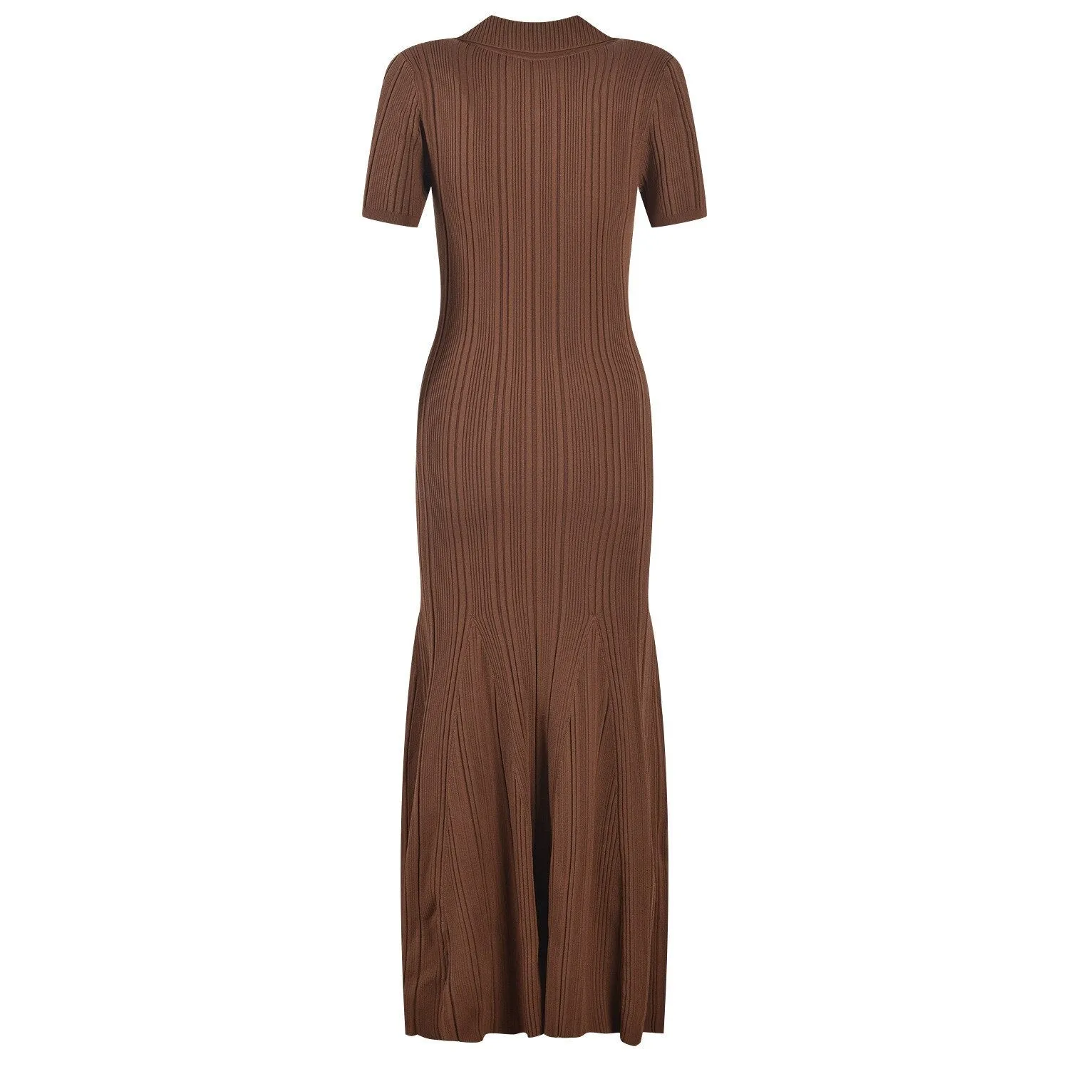 Pre Order:  Chocolate Knitted Maxi Dress