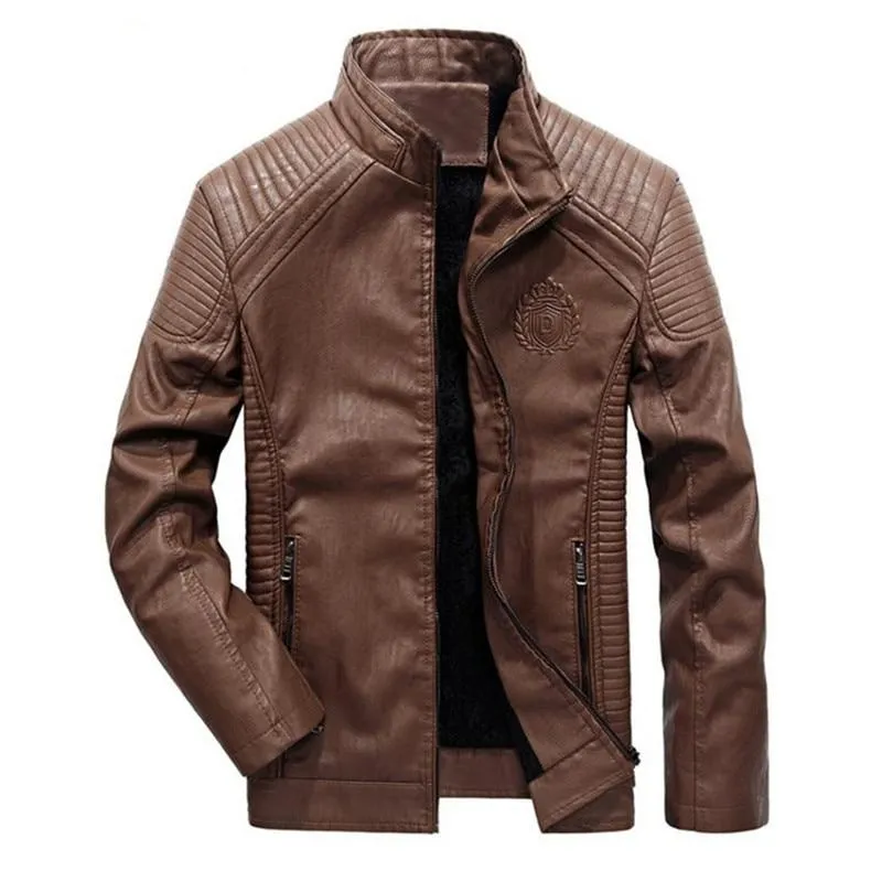 Premium Slim Leather Biker Jacket