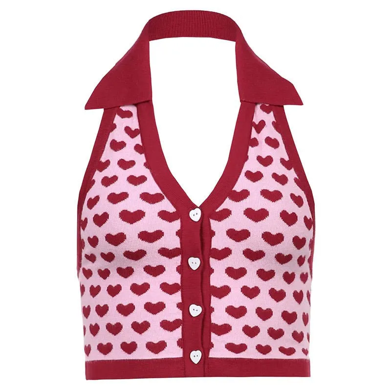 Professional Heartbreaker Collared Top