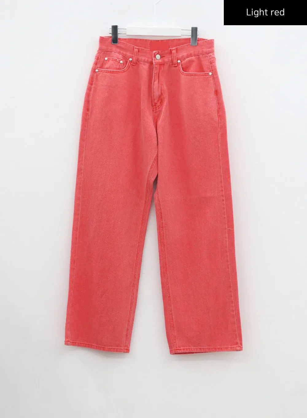 Straight Leg Cotton Pants CM308