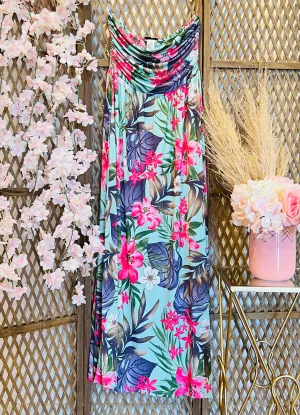 Strapless Maxi Dress