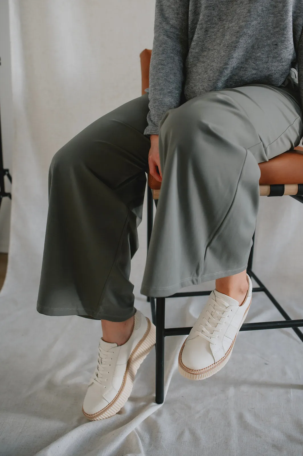 The Georgia Wide Leg Pant by NLT - Sage