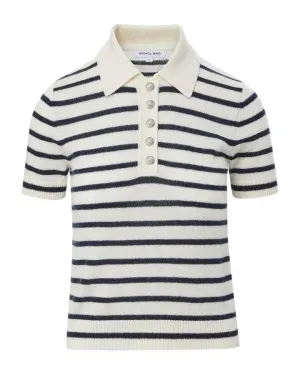 Veronica Beard Brandt Cashmere Polo